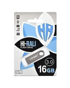 USB флеш-накопитель 16 Гб Hi-Rali Shuttle USB 3.0 Серебристый (Silver)