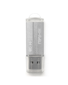 USB Флеш 64Gb Hi-Rali Corsair Срібна (Silver)