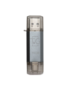 USB Флеш 16Gb Type-C T&G 009 Star Срібна (Silver)