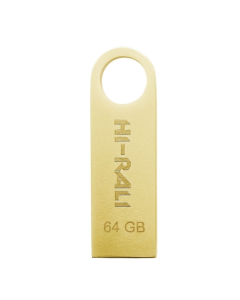 USB флеш-накопитель 64 Гб Hi-Rali Shuttle Золотой (Gold)