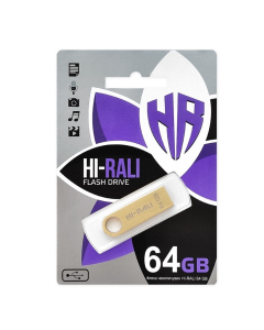 USB Флеш 64Gb Hi-Rali Shuttle Золота (Gold)