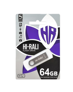 USB флеш-накопитель 64 Гб Hi-Rali Shuttle Черный (Black)