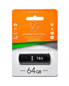 USB Флеш 64Gb T&G 011 Classic Чорна (Black)