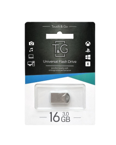 USB Флеш 16Gb T&G 106 Metal (USB 3.0) Срібна (Silver)