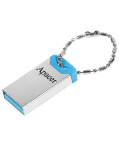 USB Флеш 64Gb Apacer AH111 Срібна (Silver/Blue)