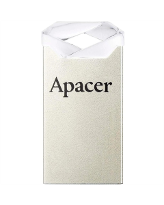 USB Флеш 64Gb Apacer AH111 Срібна (Silver/Crystal)