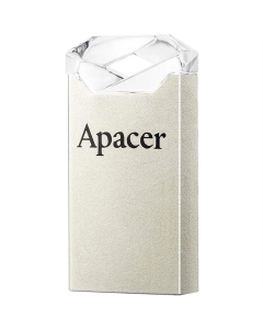 USB Флеш 64Gb Apacer AH111 Срібна (Silver/Crystal)