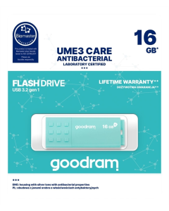 USB Флеш 16Gb Goodram UME3 Care (USB 3.2) Зелена (Green)