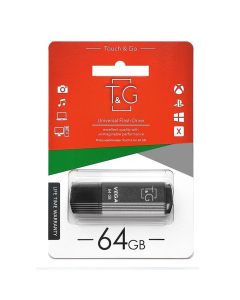 USB Флеш 8Gb T&G 121 Vega Series Сіра (Grey) jj
