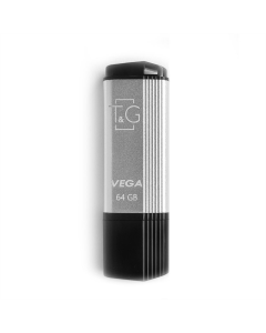 USB флеш-накопитель 64 Гб T&G 121 Vega Серебристый (Silver)
