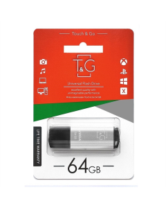 USB флеш-накопитель 64 Гб T&G 121 Vega Серебристый (Silver)