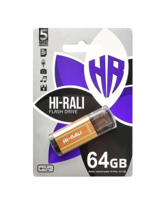 USB Флеш 64Gb Hi-Rali Stark Золота (Gold)