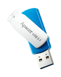 USB Флеш 64Gb Apacer AH357 (USB 3.1) Синя (Blue/White)