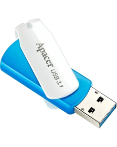 USB Флеш 64Gb Apacer AH357 (USB 3.1) Синя (Blue/White)