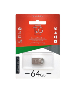 USB флеш-накопитель 64 Гб T&G 106 Metal Серебристый (Silver)