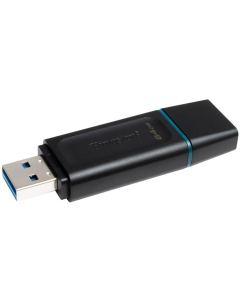 USB Флеш 64Gb Kingston DataTraveler Exodia (USB 3.2) Чорна (Black Teal)