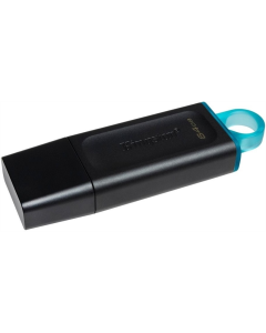 USB Флеш 64Gb Kingston DataTraveler Exodia (USB 3.2) Чорна (Black Teal)