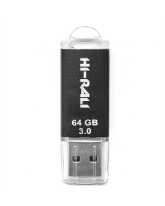 USB Флеш 64Gb Hi-Rali Rocket Чорна (Black)