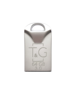 USB Флеш 64Gb T&G 106 Metal (USB 3.0) Срібна (Silver)