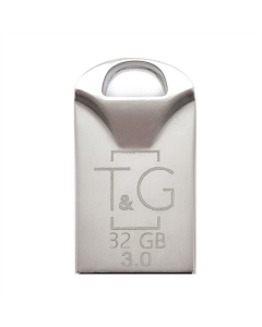 USB Флеш 32Gb T&G 106 Metal (USB 3.0) Срібна (Silver)