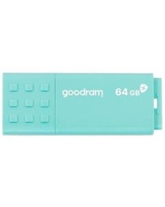 USB флеш-накопитель 64 Гб Goodram UME3 Care (USB 3.2) Зеленый (Green)