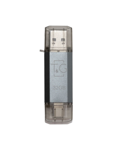USB Флеш 32Gb Type-C T&G 009 Star Срібна (Silver)