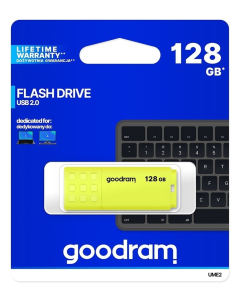 USB флеш-накопитель 128 ГБ Goodram UME2 Желтый (Yellow) jj