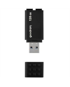 USB Флеш 128Gb Goodram UME3 Care (USB 3.2) Чорна (Black)