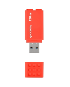 USB Флеш 128Gb Goodram UME3 Care (USB 3.2) Помаранчева (Orange)