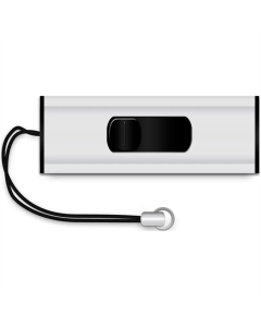 USB Флеш 32Gb MediaRange (USB 3.0) Срібна (Black Silver)