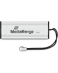 USB Флеш 32Gb MediaRange (USB 3.0) Срібна (Black Silver)