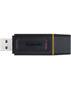 USB Флеш 128Gb Kingston DataTraveler Exodia (USB 3.2) Чорна (Black Yellow)
