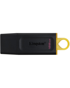 USB флеш-накопитель 128 Гб Kingston DataTraveler Exodia (USB 3.2) Черный (Черно-желтый)