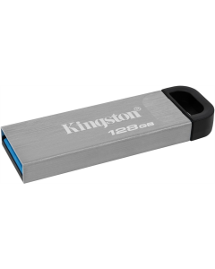 USB Флеш 128Gb Kingston DataTraveler Kyson (USB 3.2) Срібна (Silver Black)