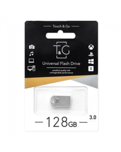 USB флеш-накопитель 128 Гб T&G 106 Metal (USB 3.0) Серебристый (Silver)