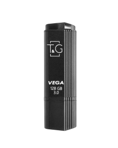 USB Флеш 128Gb T&G 121 Vega Чорна (Black)