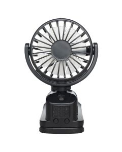 Вентилятор портативний F7 зі зволоженням Чорний (Black)