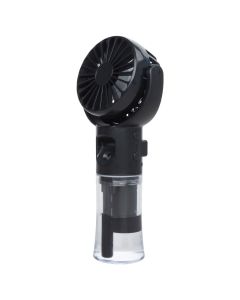 Вентилятор портативний F4 зі зволоженням (ручний) Чорний (Black)