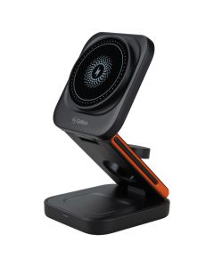 Зарядний пристрій бездротовий Gelius Gravico 3in1 GP-WC014 15W Чорний (Black)