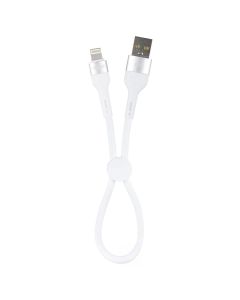 USB кабель Yoki Extra YK-EX11 Lightning 2.4A 0.25м Білий (White)