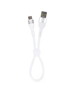 USB кабель Yoki Extra YK-EX11 Micro-USB 3A 0.25м Білий (White)