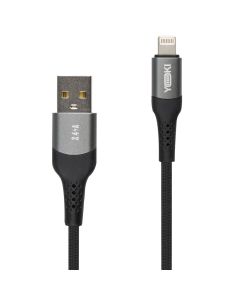 USB-кабель Yoki Solid YK-SO15 Lightning 2,4A 2м Черный (Black)