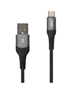 USB-кабель Yoki Solid YK-SO15 Type C 3A 1.2м Черный (Black)
