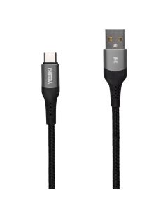 USB-кабель Yoki Solid YK-SO15 Type C 3A 2м Черный (Black)