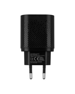 Зарядний пристрій Yoki Led Series YK-2.4 Dual 12W Чорний (Black)