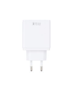 Зарядное устройство Yoki Led Series YK-33PD+QC 33W (1USB-C + 1USB) Белый (White)