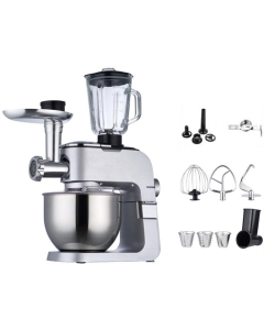 Кухонний комбайн Ardesto KMCH-K1500SS Сірий (Gray)