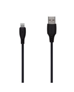 USB-кабель Proove Simple Silicone Lightning 2.4A 1м Черный (Black)
