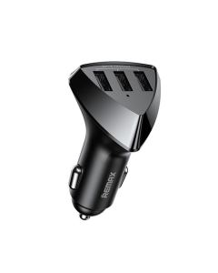 Автомобільний зарядний пристрій Remax Aliens lll Series 3USB 3.1A (RCC-322) Чорний (Black)