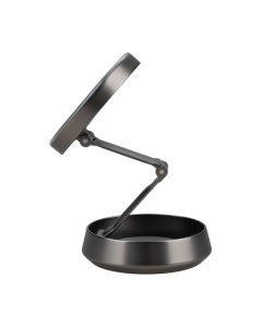 Автотримач Hoco HW33 15W з бездротовою зарядкою Сірий (Grey)